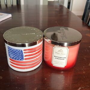 NWT Bath & Body‎ Works 3 Wick Candle Bundle